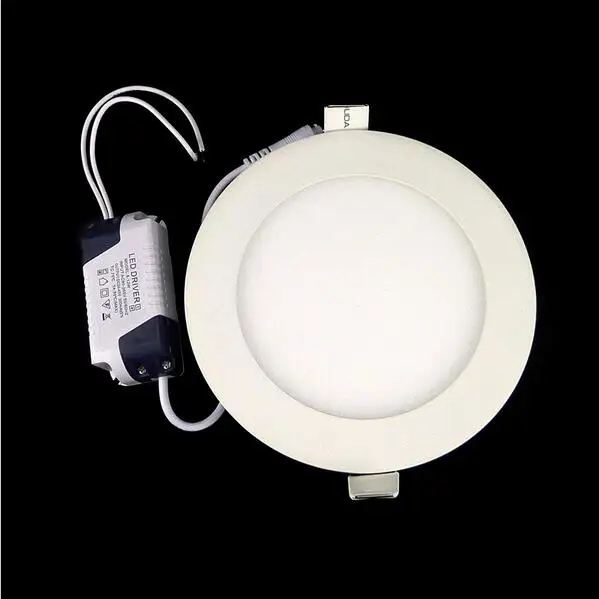 

Dimmable LED Downlight 3w 4w 6w 9w 12w 15w 18w Ceiling Recessed Round LED Panel Light White/Warm White for Kitchen Bathroom