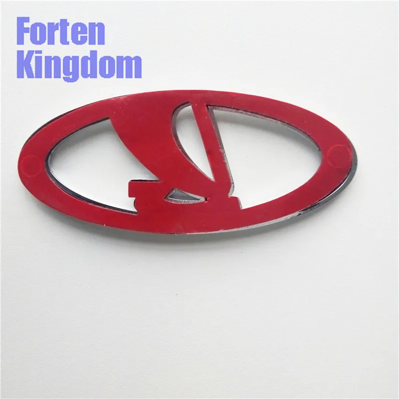 Forten Kingdom 1 шт. для автомобиля Lada ABS пластик хром эмблема багажник капот значок 3D наклейка авто наклейка Логотип Символ