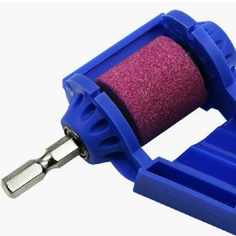 

New Diamond Drill Bit Sharpening Tool Drill Corundum Grinding Wheel 185mm*40mm Random Color