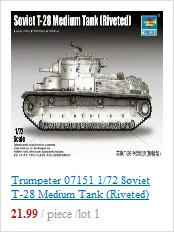 Trumpeter 1/72 07151 Soviet T-28 Medium Tank Riveted