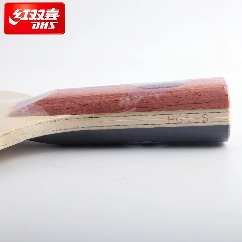 Оригинальная ракетка DHS POWER G 5 PG5 PG для настольного тенниса ALC wood 2 carbon Raquete De Ping Pong