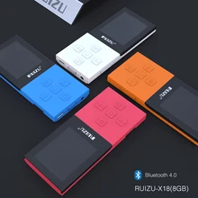RUIZU X18 планшет 8G спортивная мини-камера для MP3 плеер Bluetooth 4,0 устройство записи без потерь FM Музыкальный радиоплеер Поддержка 64G TF карта