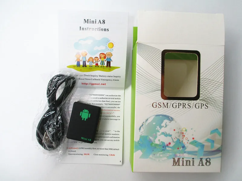 Mini Global RealTime GPS Tracker GSM/GPRS/GPS Tracking Tool ForChildren/Pet/Car alarm