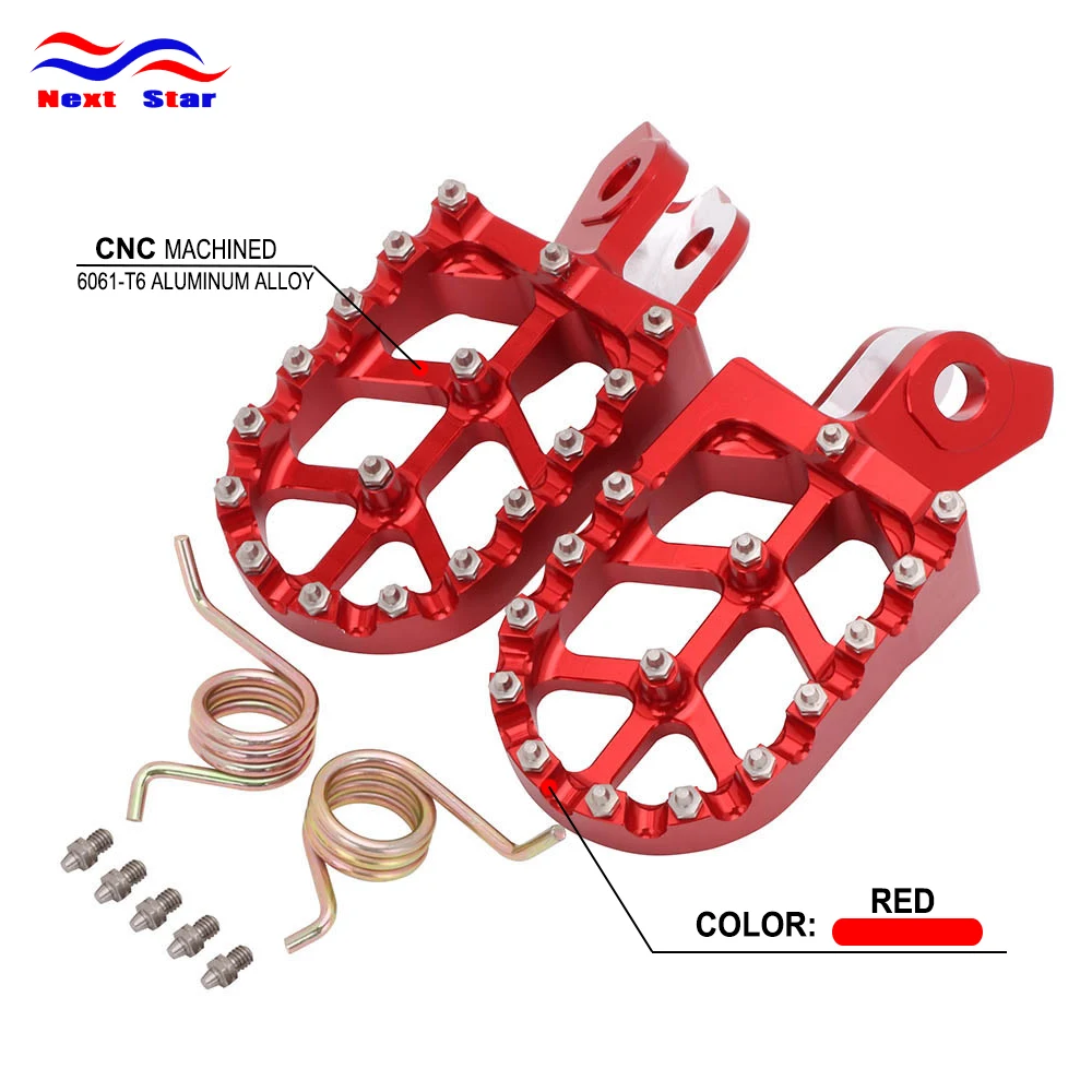 Мотоцикл с ЧПУ подставки для ног подножки Suzuki RMZ250 RMZ450 RMZ 250 450 2008 2009 2010 2012 2013