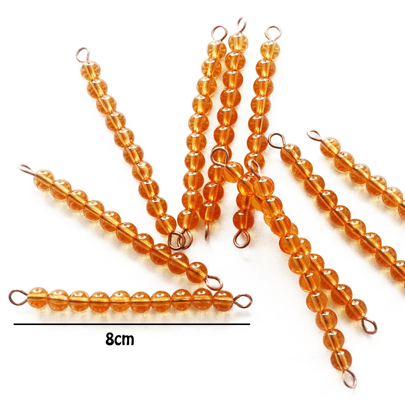 Montessori Math Materials Golden Beads Preschool Educational Learning Toys For 1 2 3 years olds Juguetes Brinquedos MK0964H Montessori Math Materials Golden Beads Preschool Educational Learning Toys For 1 2 3 years olds Juguetes Brinquedos MK0964H
