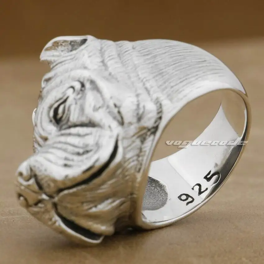 Кольцо в стиле панк для байкера размеры от 7 до 15|punk ring|solid 925 sterling silver925 silver |