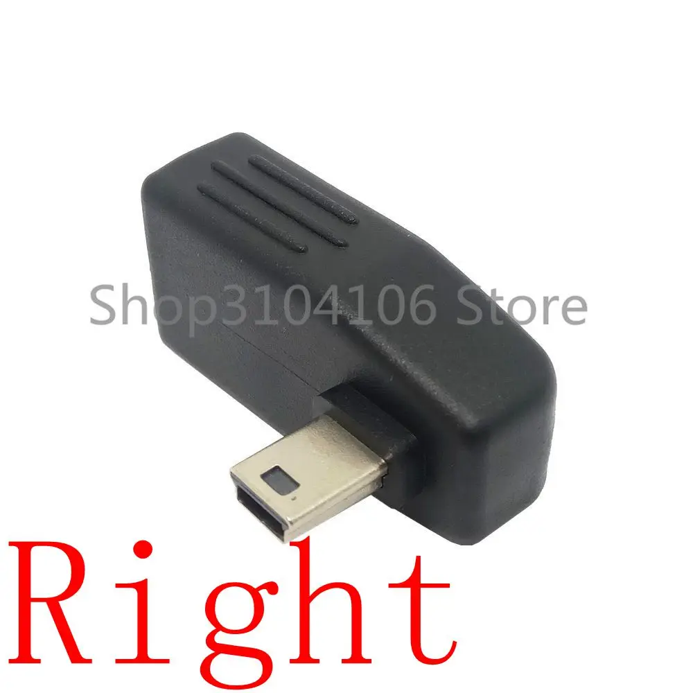Мини USB к otg адаптер Mini 5Pin A/F OTG хост кабель под углом 90 градусов для HTC Samsung Moto