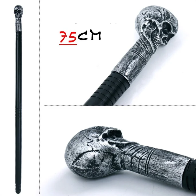 Злая ведьма Хэллоуин маскарадное платье ручной тростник Змеиный скелет череп