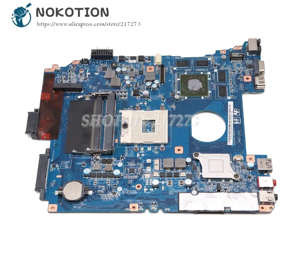 NOKOTION для sony Vaio SVE151D11M SVE151 SVE15 Материнская плата ноутбука A1876100A A1876099A MBX-269 DA0HK5MB6F0 основная плата HD7500M 1 Гб