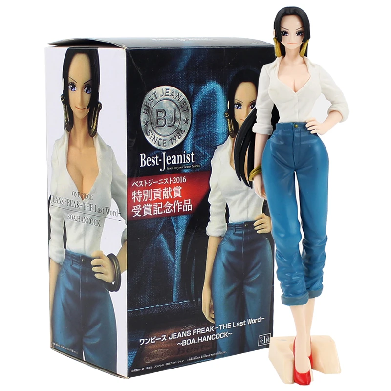 21cm Figure Anime Boa Hancock Action Figure Jeans Freak The Last Word Ver Toy Action Figures Aliexpress