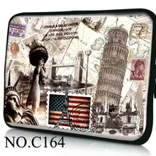 Горячая печать 9," 10,1" 11," 12" 13," 14" 1" 15,6" дюймов Сумка для ноутбука чехол для HP Dell Acer ASUS Alienware Toshiba