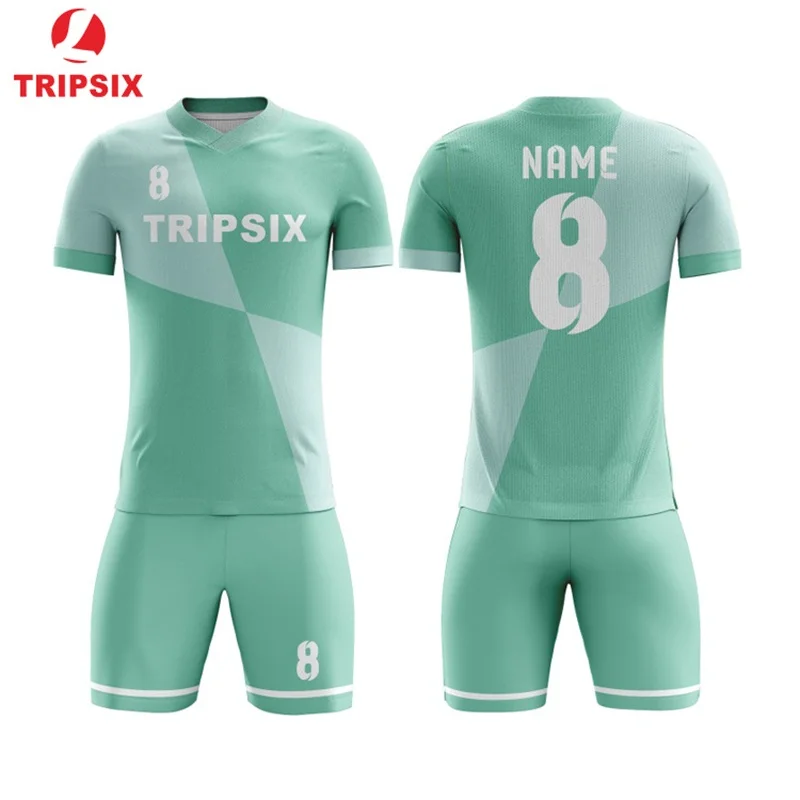 100% Polyester Dry Fit Soccer Jerseys 