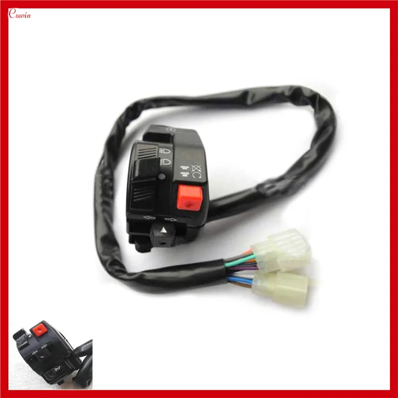 

New All in 1 Scooter Atv Dirt Bike Motorcycle Headlight, Turn Light, Horn, Ignition, Power Switch Assembly