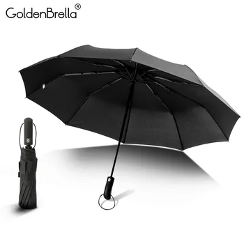 

Big Wind Resistance Umbrella Men Women High Quality Automatic Folding Outdoor Umbrella Rain Women Sunny Wholesale Price Umbrella