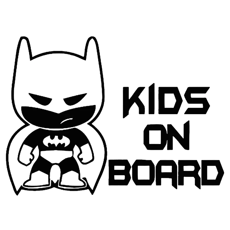Car Sticker Kids Baby On Board 1913.9cm Funny Car Decal Reflective Laser 3D Car Stickers Vinyl Car Styling Black Silver (2)