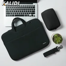 KALIDI водонепроницаемая сумка для ноутбука 13,3 14 15 15,6 дюймов Сумка для ноутбука сумка для Macbook Air Pro 13 15 Dell Asus hp acer сумка для мужчин и женщин