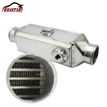 

Universal Water to Air Intercooler Aluminum Bar and Plate Turbo Front Mount 220x90x75mm In/Outlet 2.5''