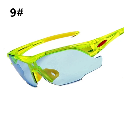 Для мужчин Для женщин Защита для глаз Солнцезащитные очки для женщин Горная дорога велосипед Велоспорт Очки Спорт на открытом воздухе ветрозащитный велосипед Очки Велосипедный спорт лыжный - Цвет: 9