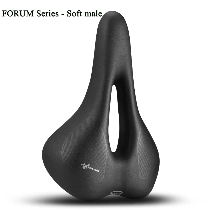 SELLE ROYAL велосипедное седло MTB пылезащитное нескользящее водонепроницаемое дышащее мягкое силикагелевое седло для велосипеда MTB - Цвет: Forum soft male