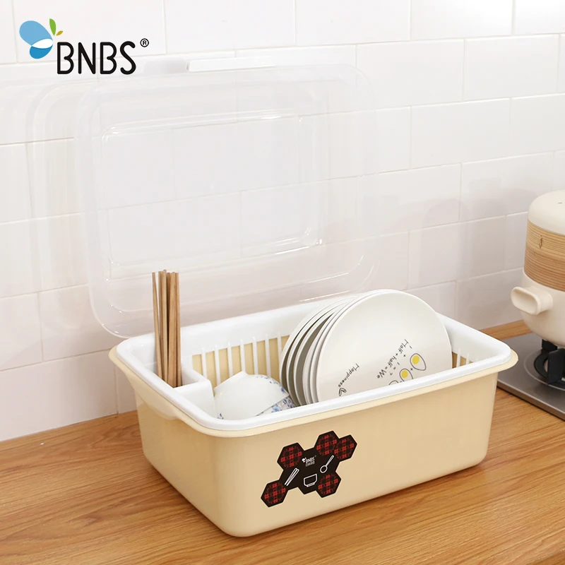 BNBS صغيرة بالوعة طبق تجفيف تجفيف رف المائدة المنظم لوحة كوب الرف أواني المطبخ سطح العمل لوحة كوب تخزين مربع