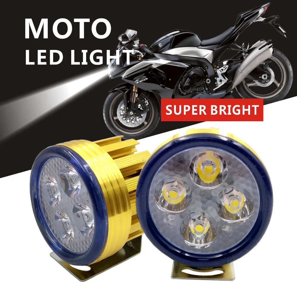 2 шт. H4 Светодиодная лампа 10 Вт 3200LM светодиодная фара для мотоцикла H6 BA20D COB HS1 6000K