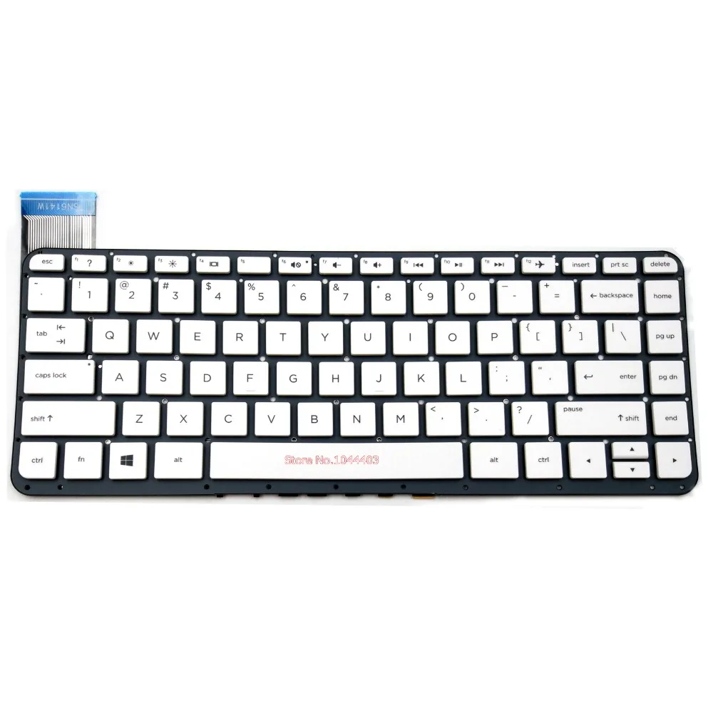 Новая клавиатура для ноутбука HP Stream 13 C C000 C100 Series SG 62290 XUA SN6141W 791433 001 белая с