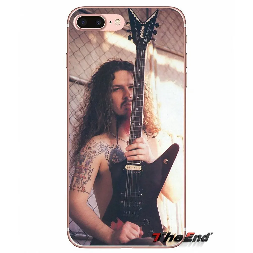 Для iPhone X 4 4S 5 5S 5C SE 6 6S 7 8 Plus Samsung Galaxy J1 J3 J5 J7 A3 A5 2016 2017 мягкие чехлы Phil Anselmo Pantera