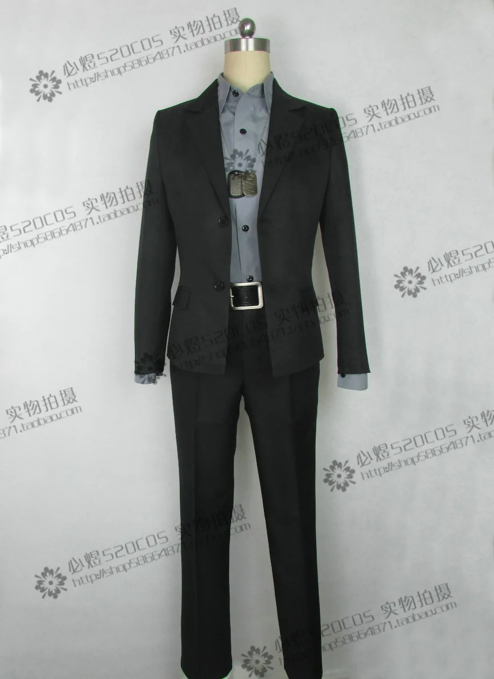 

GANGSTA Nicolas Brown Cosplay Costume Anime Custom Made Uniform