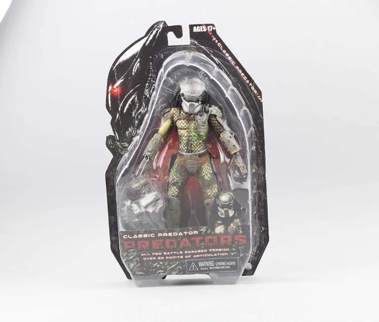 Бесплатная доставка набор солдат Neca P1 7 &quot Классический Хищник 21 см охотник за