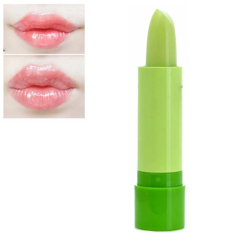 1PCS Fruit Taste Lip Balm Moisturizing Lip Gloss Lipstick For Woman No bleaching Lip Care Pink