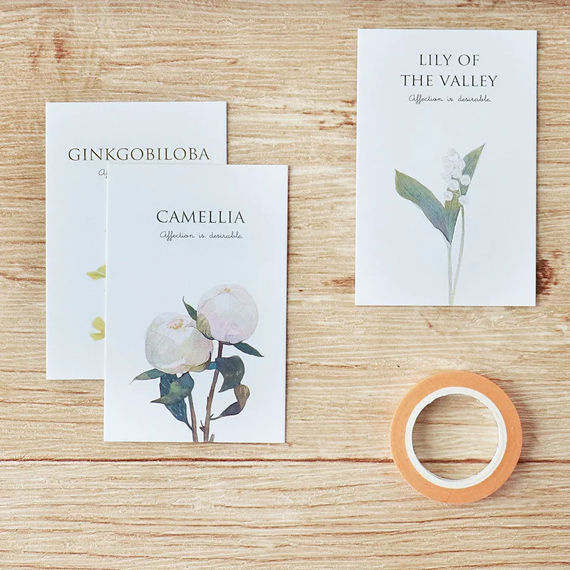Mini Greeting Cards 28 Sheets/Set Mirabell Gardens Postcard Greeting Card Birthday Letter Envelope