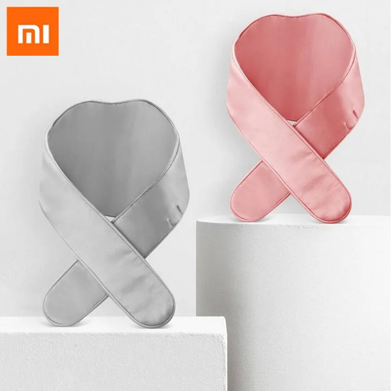 Xiaomi PMA тепловой Шелковый шейный ремень для массажа шеи домашний офисный отдых помощь портативный дышащий чехол для сна шелковый материал H15