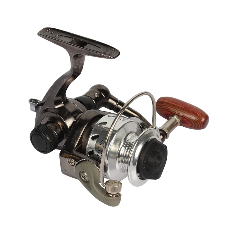Goture Mini Fishing Reel MN100 4.3:1 Small Metal Spinning Reel Left/right  Interchangeable Handed Winter Ice Wheel Max Drag 4kg