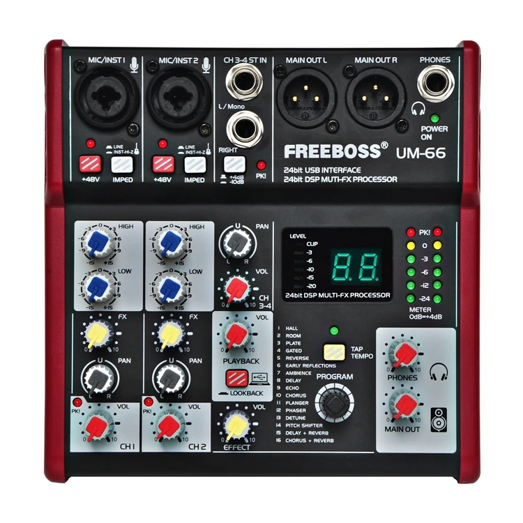 UM-66  01  Audio Mixer