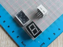 Бесплатная доставка 20 шт. Новый 0.5 дюймов 0.56 дюйм(ов) 1 бит общий катод LED 42056 СВЕТОДИОДНЫЙ цифровой трубы 12.5*19*8 ММ Красный