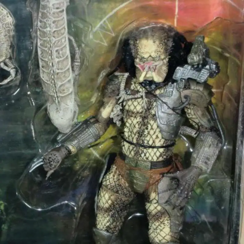 NECA 1 комплект Alien Vs хищник, ПВХ Коллекция фигурок игрушки 21 см