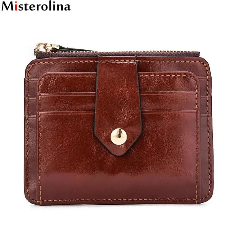

Misterolina Men Wallet PU Leather Fashion Coin Purse Pocket Small Vintage Men Wallet Short Card Holder Purse Wallets HKB6980