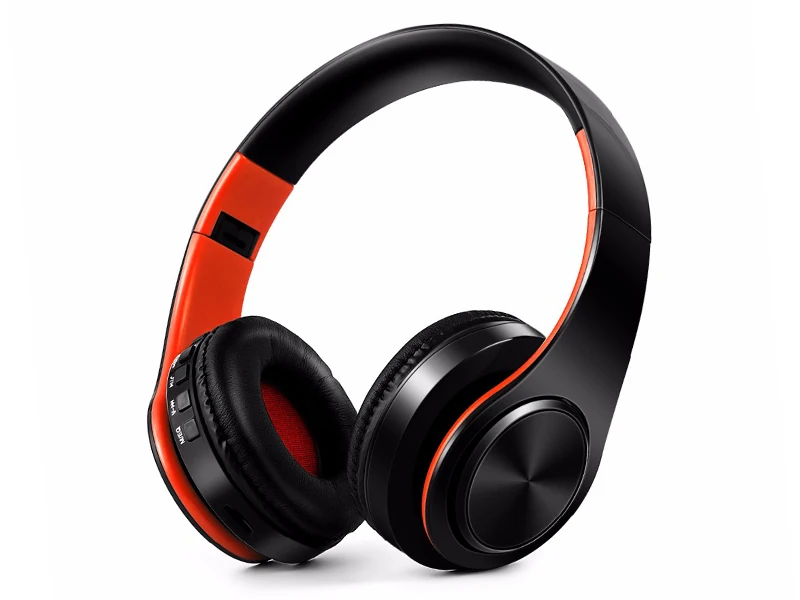 Беспроводной складные наушники Bluetooth портативный стереонаушники аудио Mp3