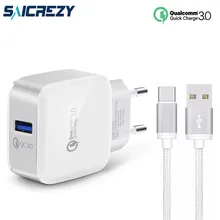 Зарядное устройство Quick Charge 3,0 Быстрая зарядка USB универсальный Зарядное устройство для samsung A70 A50 A30 note 9 S9 S8 S10 плюс LG G6 G7 Q9 Q8 Q7 V20 V30 V40