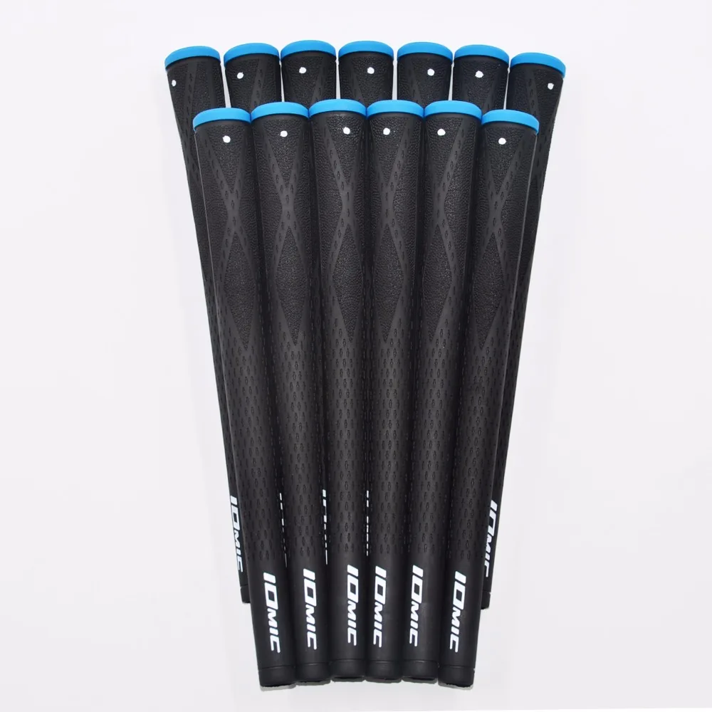 9 x IOMIC Sticky Evolution 2,3 Golf Grip 3 цвета высокотехнологичные Клубные ручки - Цвет: Black blue