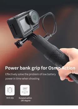 

Bluetooth Extendable Remote Shutter Selfie Stick Tripod For Insta 360 ONE X & EVO / OSMO Action handheld Hand Charger Suit
