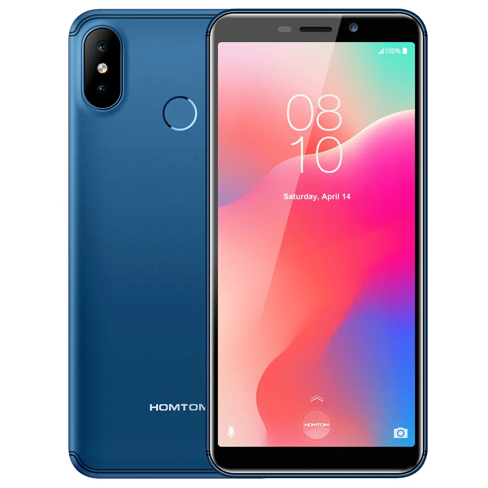 Оригинальный смартфон HOMTOM C1 3g 5 ''Android Go OS четырехъядерный 1. Hz 1GB ram 16GB 13.0MP + 2.0MP