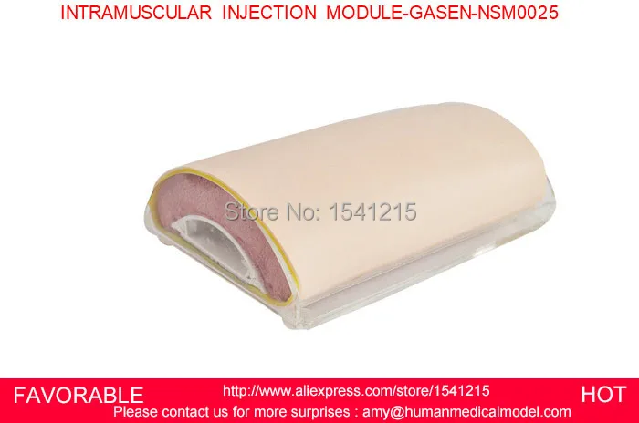 

BASIC INTRAMUSCULAR INJECTION KIT, INJECTION PAD,NURSING SIMULATION TRAINING MODEL INTRAMUSCULAR INJECTION MODULE-GASEN-NSM0025
