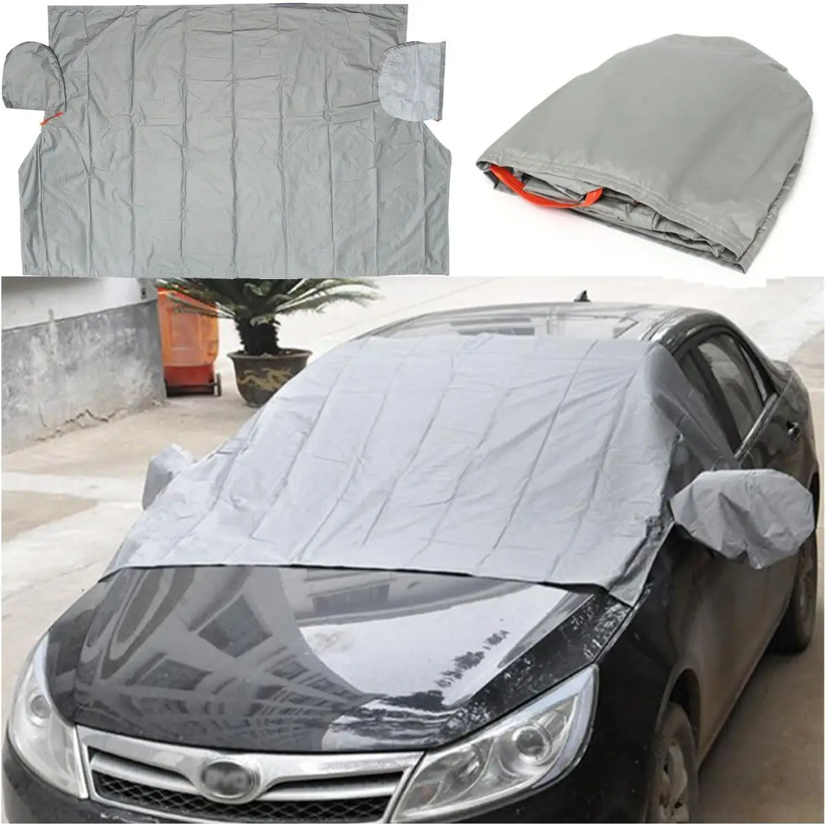 Buy 240x140cm Car Auto Front Windscreen Cover Generic Sun Shade PEVA Rain Frost