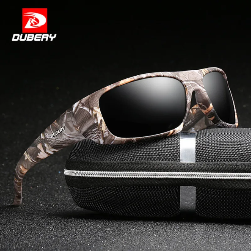 DUBERY бренд солнцезащитных очков Поляризованные для Для мужчин спортивные солнцезащитные очки Для женщин квадратный вождения оттенки