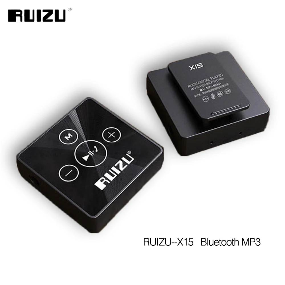 

2017 Newest Bluetooth Sport MP3 Music Player RUIZU X15 8GB Support Phone Bluetooth Transmission Music Mp3 Bluetooth 4.2 in Stock