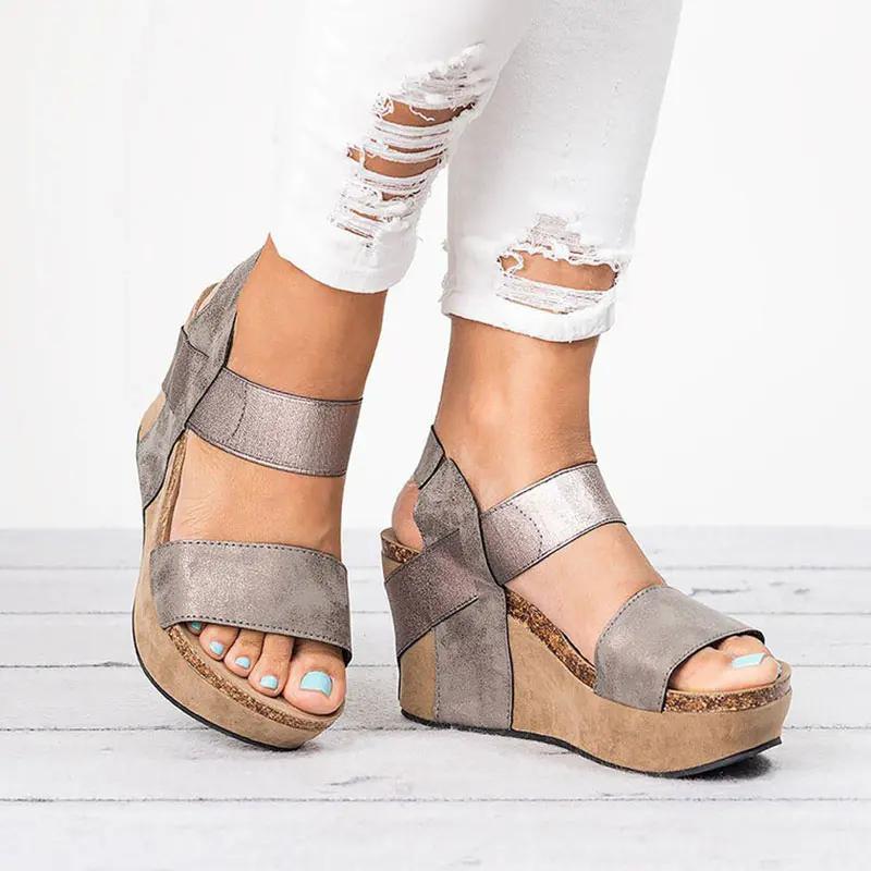 

2019 Heels Shoes Womens Women Sandals Women Wedges Shoes