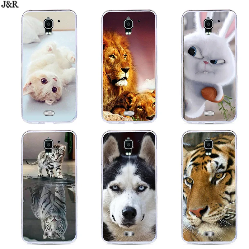 

Colorful Cell Cover for Huawei Ascend Y360 Y3 Y336 Y3C Soft TPU Case Printed Back Covers Capa Protective Shell