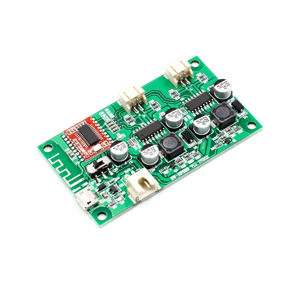 2x6W DC 5V 3 7 V динамик модифицированный стерео Bluetooth усилитель плата может