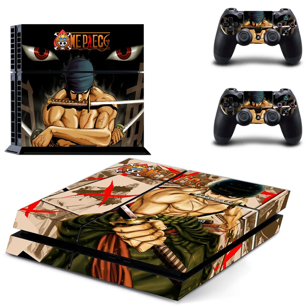 

PS4 Skin Sticker Game One Piece Cover for PlayStation 4 Controller Gamepad Console 2018 New Arrival Decals Sticker Protector
